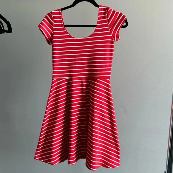 Attitude Unknown Dresses & Skirts - Red & White Striped Dress | Nautical | Nautical Dress | Stripes | Striped